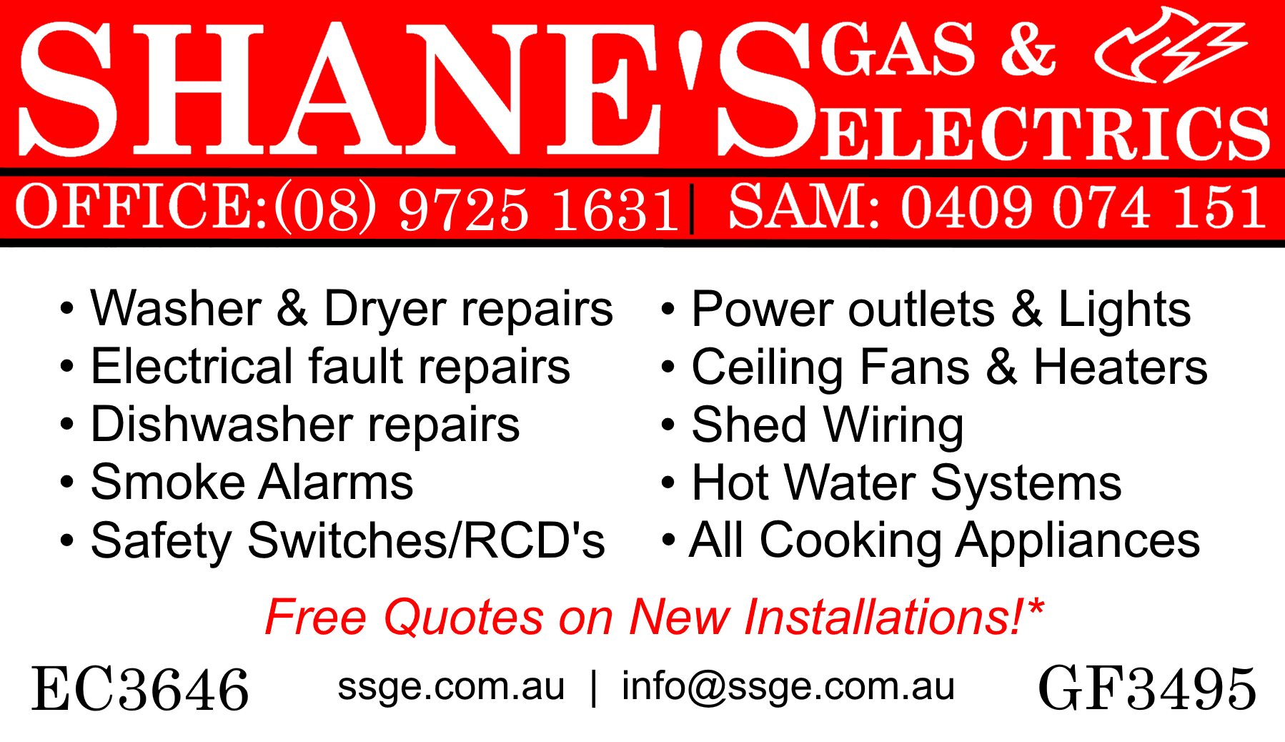 Shane's Gas & Electric's - photo 1