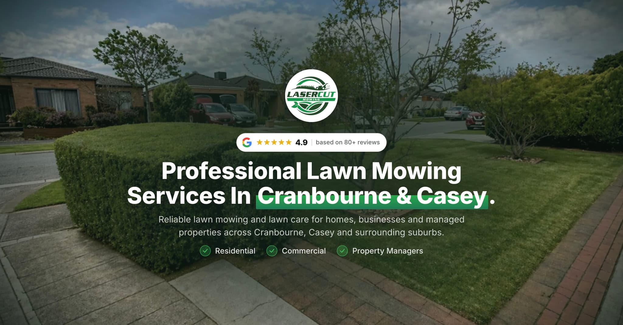 Laser Cut Mowing & Lawn care services Cranbourne Casey - photo 1