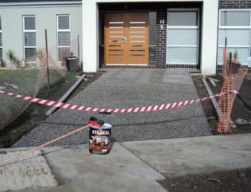 Exposed Aggregate Driveways Melbourne - photo 1