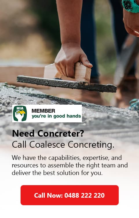 Coalesce Concreting Pty Ltd – Concrete Contractor Sydney NSW (Walls, Slabs, Paths, Driveways, Patios, Foundation, Ramps) - photo 1
